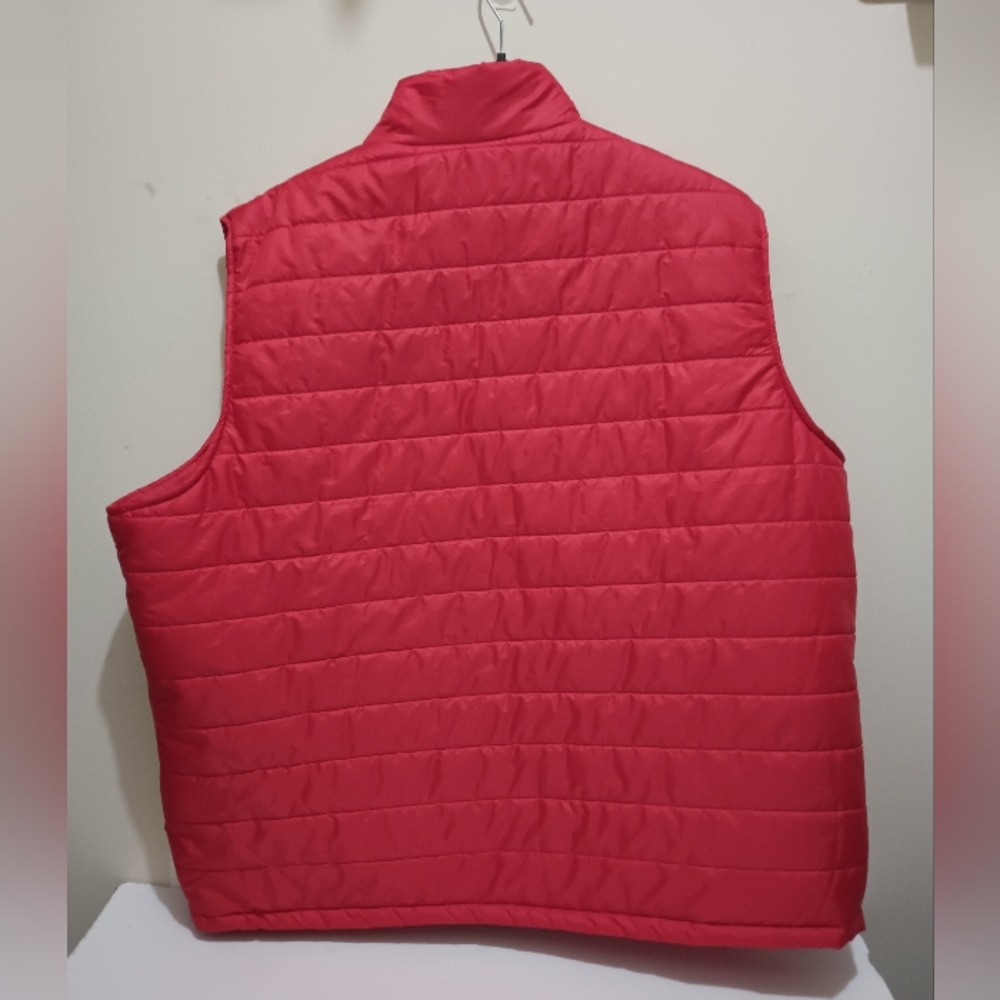 Sonoma Mens Puffer Vest Bright Red XXL - Picture 2 of 6